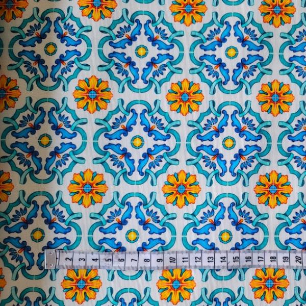 Canvas - Retro Tiles von Stenzo | Meterware